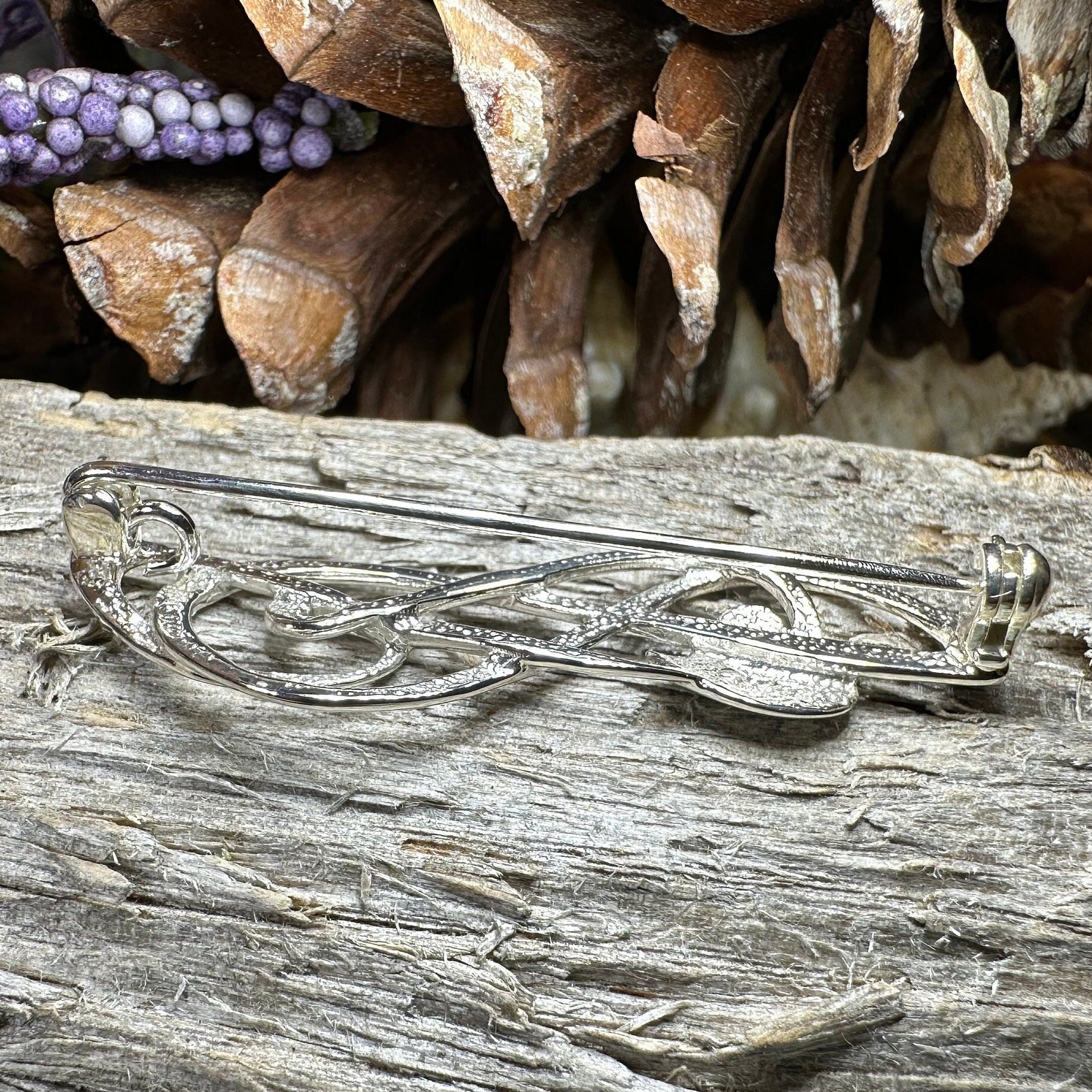 Maggie Mackintosh Leaf Brooch