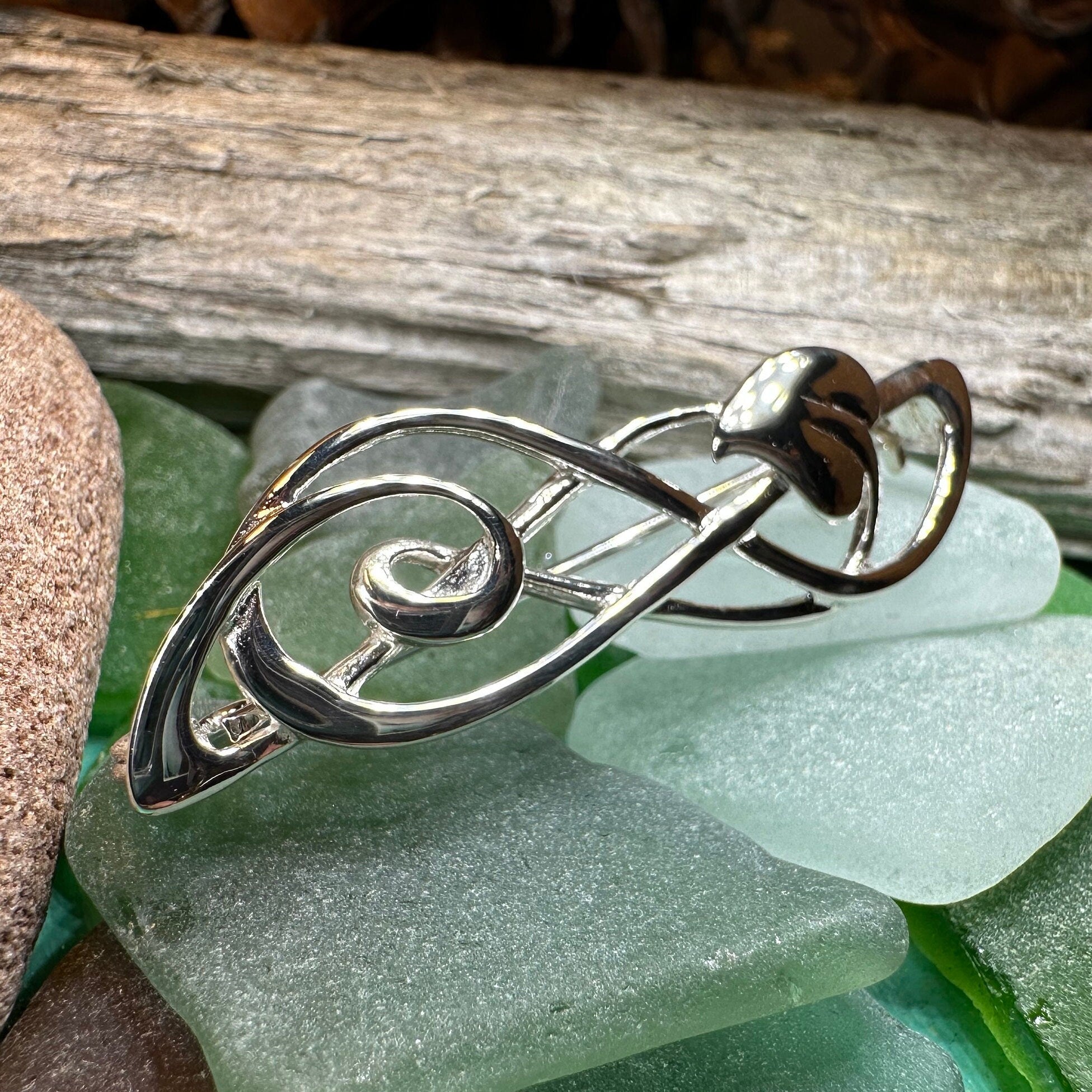 Maggie Mackintosh Leaf Brooch