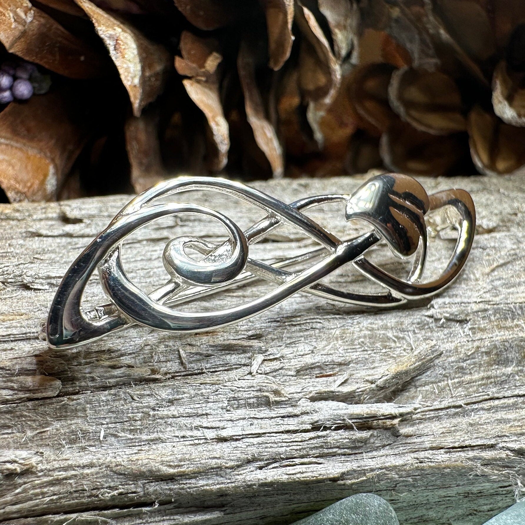 Maggie Mackintosh Leaf Brooch