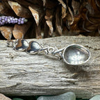 Hugs & Kisses Love Spoon Brooch