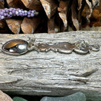 Hugs & Kisses Love Spoon Brooch