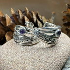 Raela Celtic Hoop Earrings