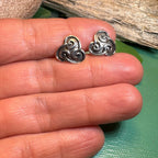 Ancient Gale Celtic Spiral Post Earrings