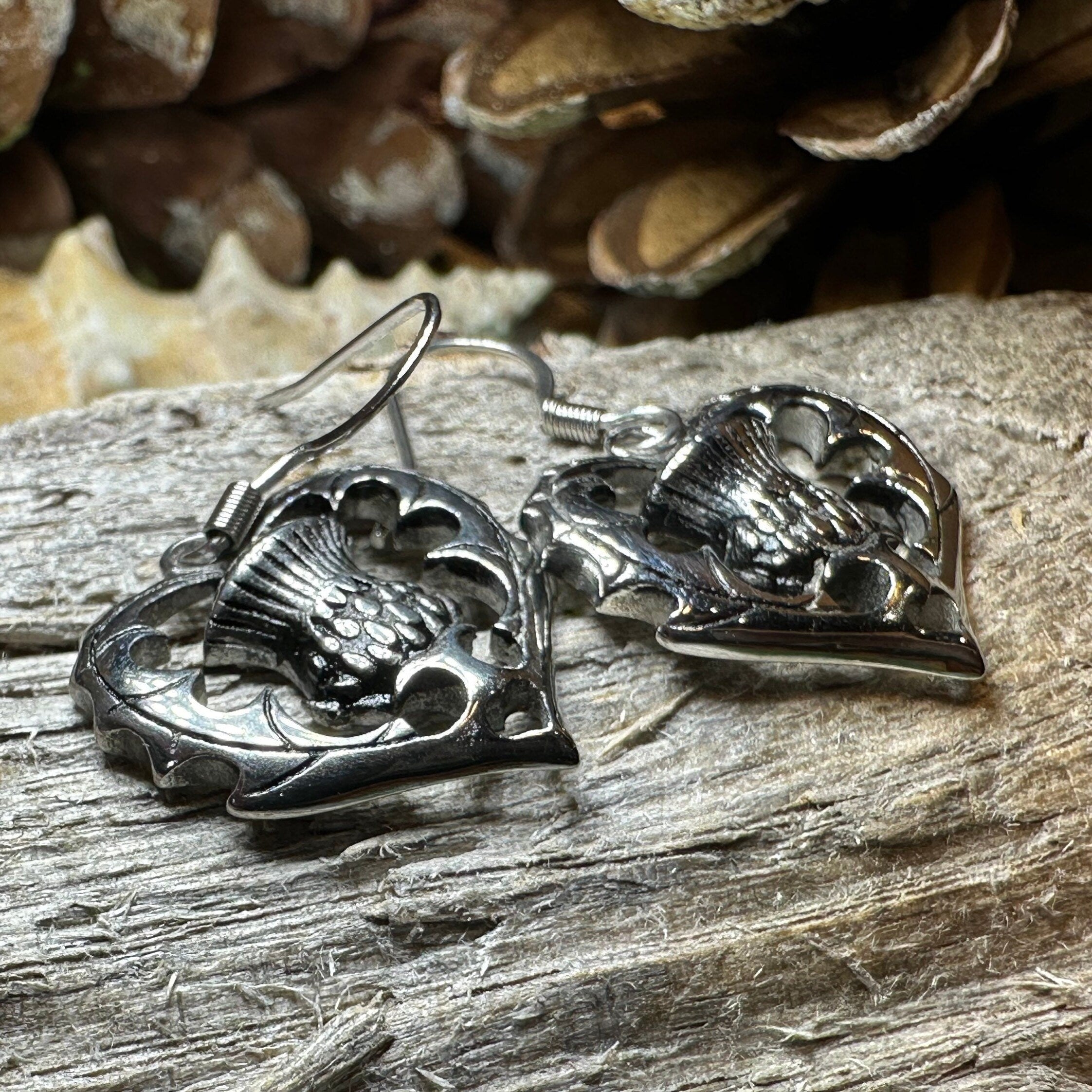 Drina Thistle Earrings