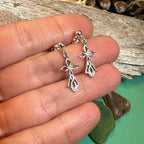 Sweet Celtic Cross Post Earrings