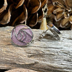 Scottish Bloom Mackintosh Rose Post Earrings