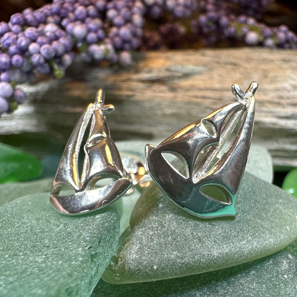 Summerlea Sailboat Post Earrings