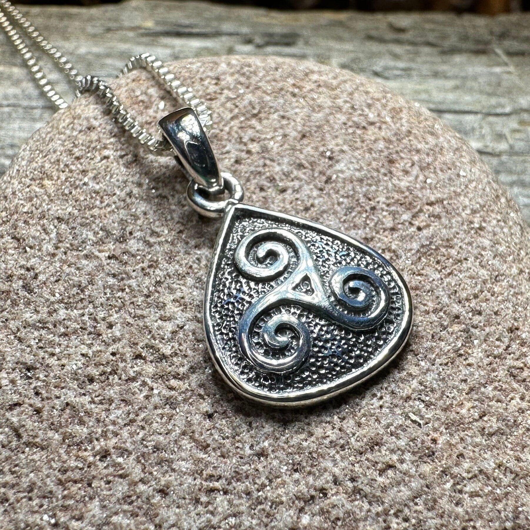 Rathkenny Celtic Spiral Necklace