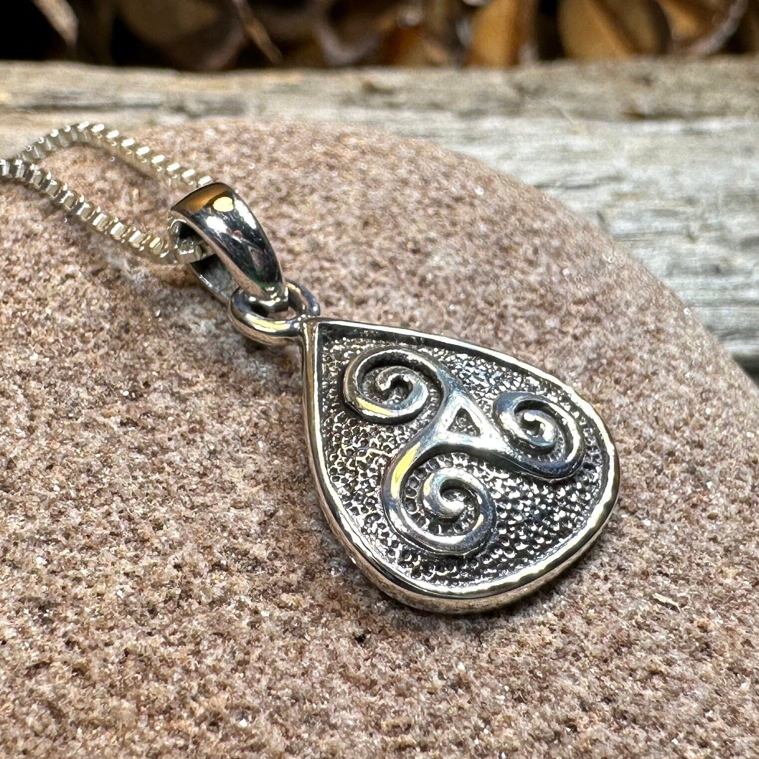 Rathkenny Celtic Spiral Necklace