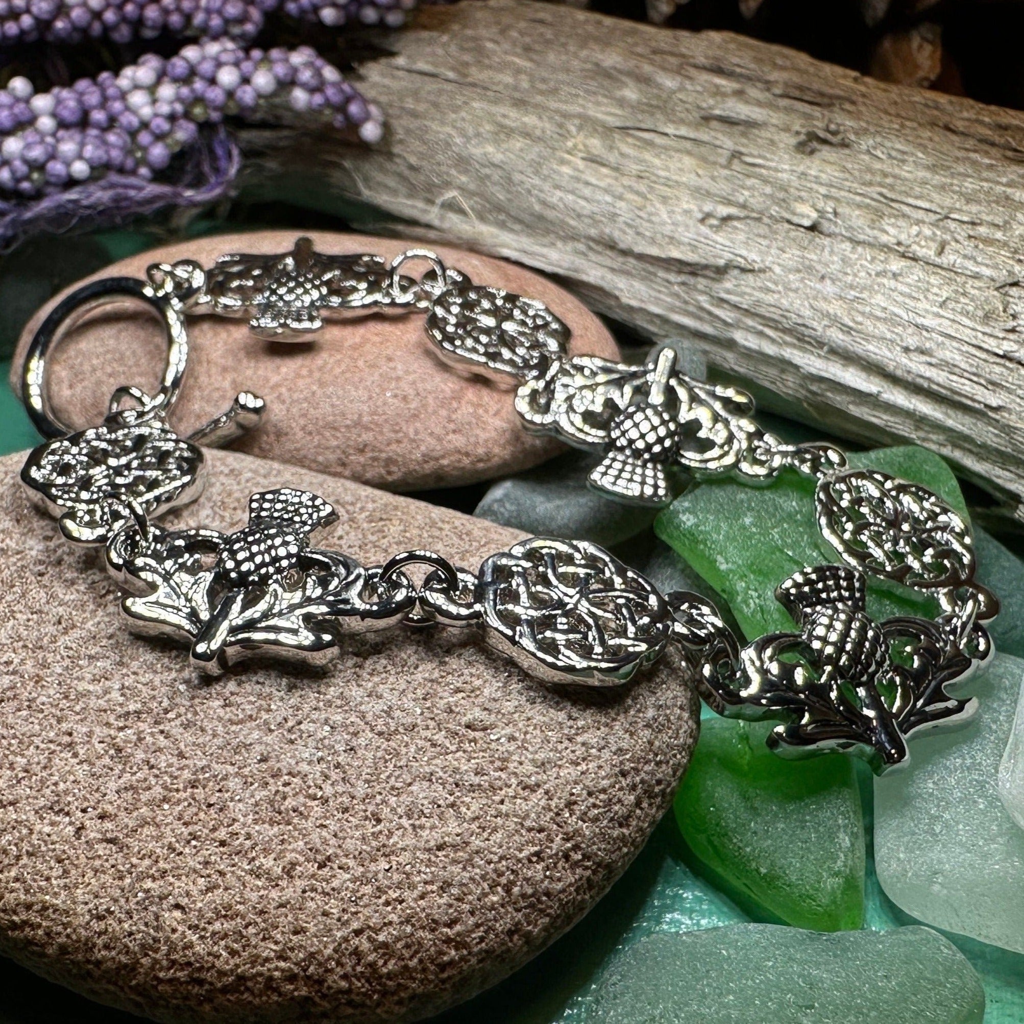 Celtic Thistle Bracelet