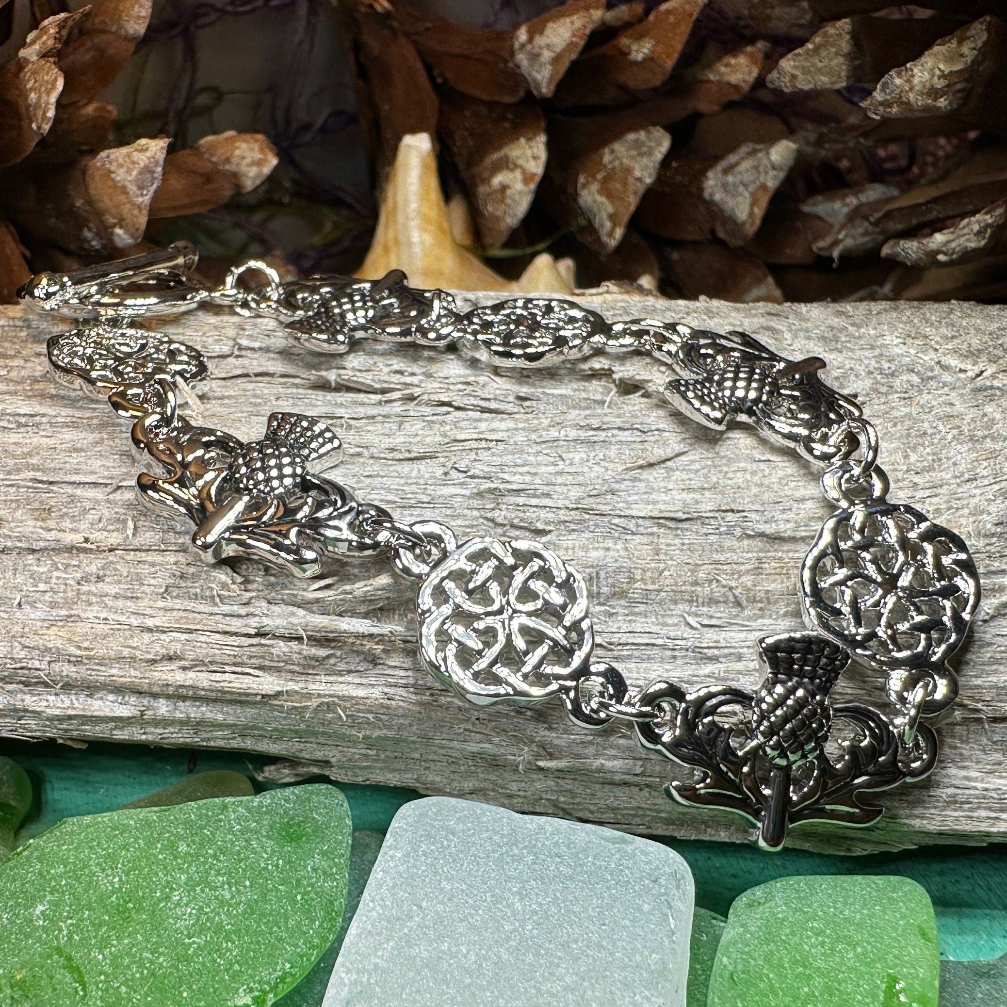 Celtic Thistle Bracelet