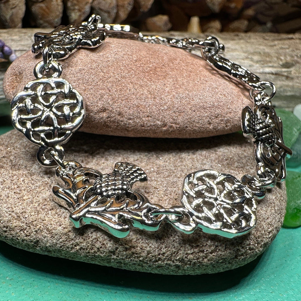 Celtic Thistle Bracelet