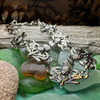 Pewter Thistle Bracelet