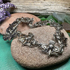 Pewter Thistle Bracelet