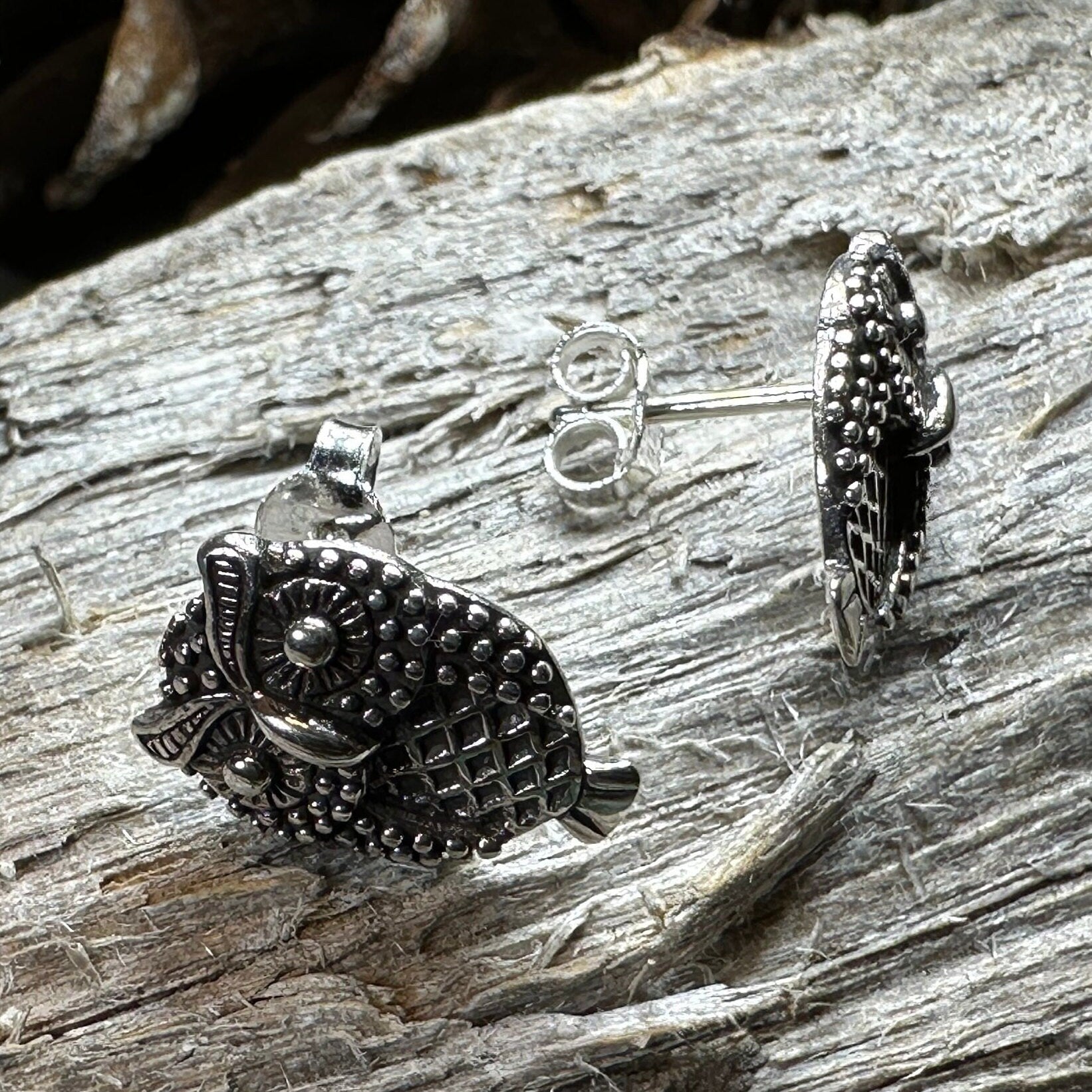 Hoot Owl Stud Earrings