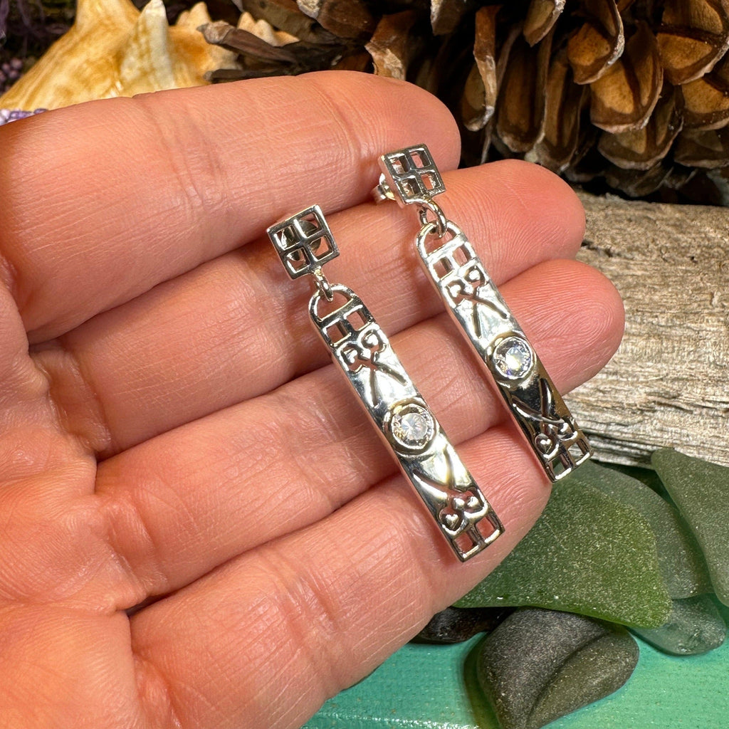 Scottish Art Deco Earrings