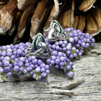 Chana Trinity Knot Post Earrings