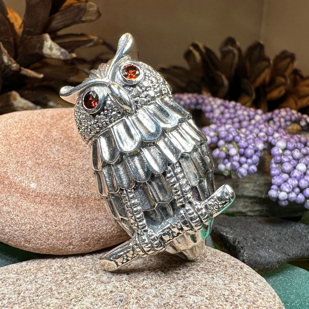 Athena Owl Necklace & Brooch