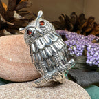 Athena Owl Necklace & Brooch
