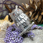 Athena Owl Necklace & Brooch