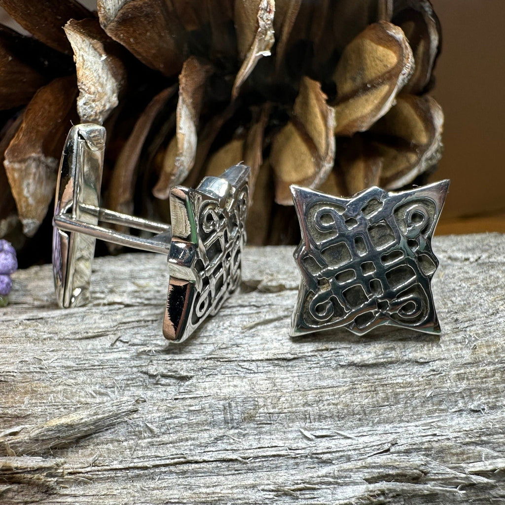 Mulkear Celtic Knot Cuff Links