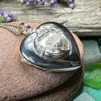 Aoife Claddagh Locket Necklace