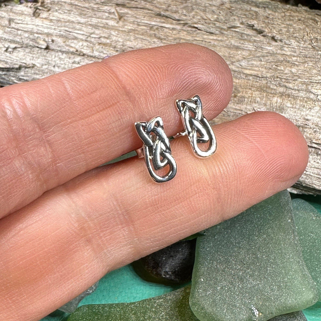 Arianell Celtic Knot Stud Earrings