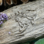 Avalina Trinity Knot Earrings