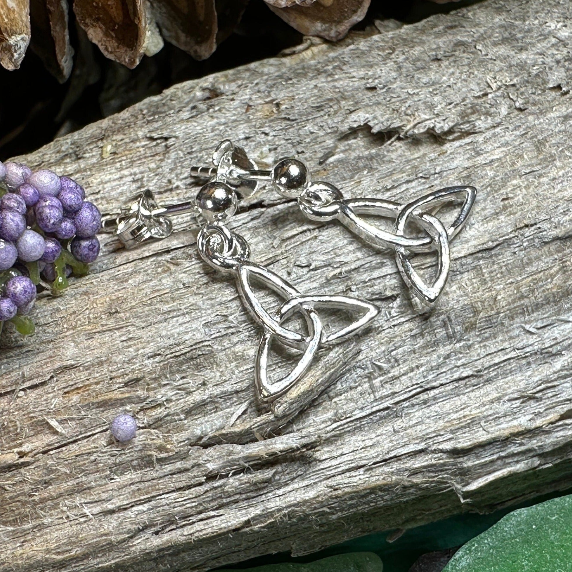 Avalina Trinity Knot Earrings