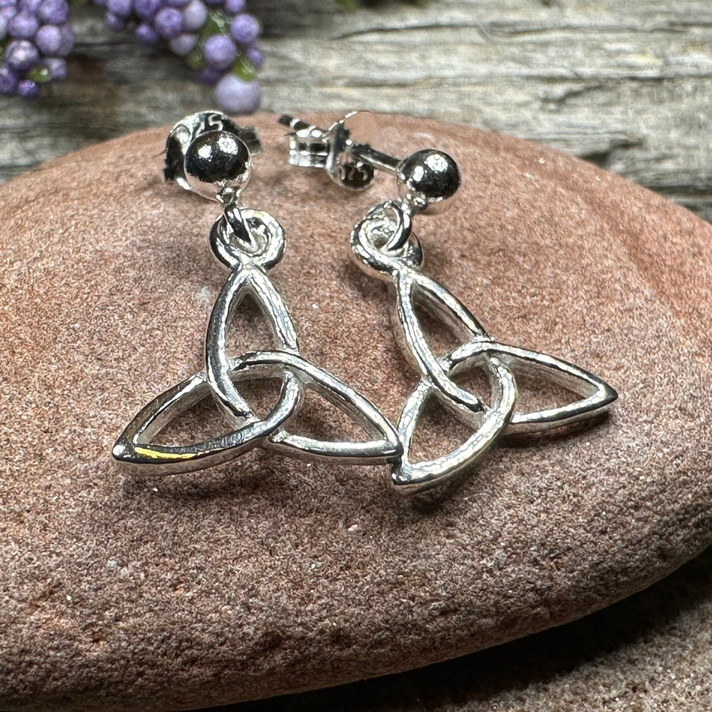 Avalina Trinity Knot Earrings