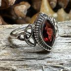 Yasmin Celtic Trinity Knot Ring