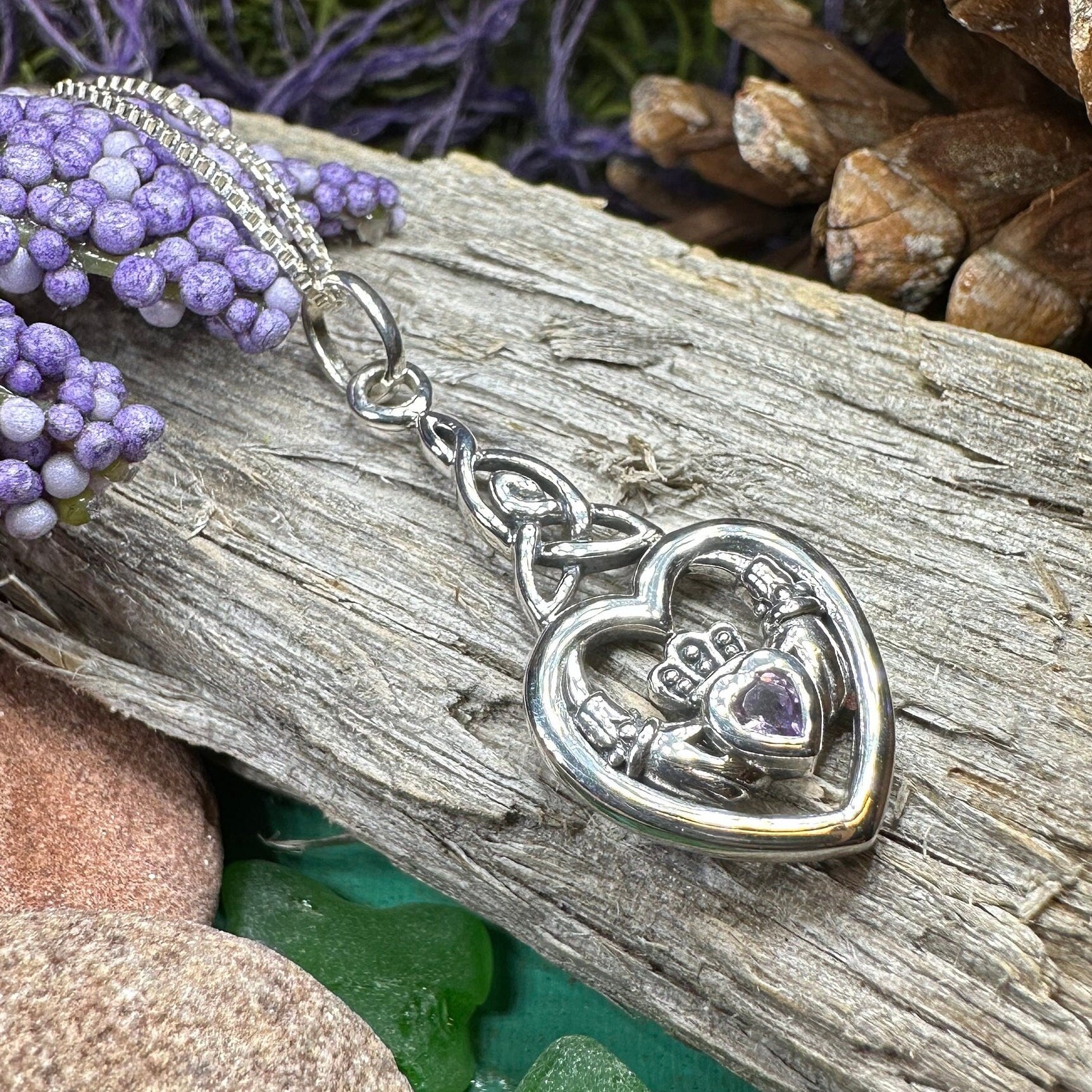 Evermore Claddagh Necklace
