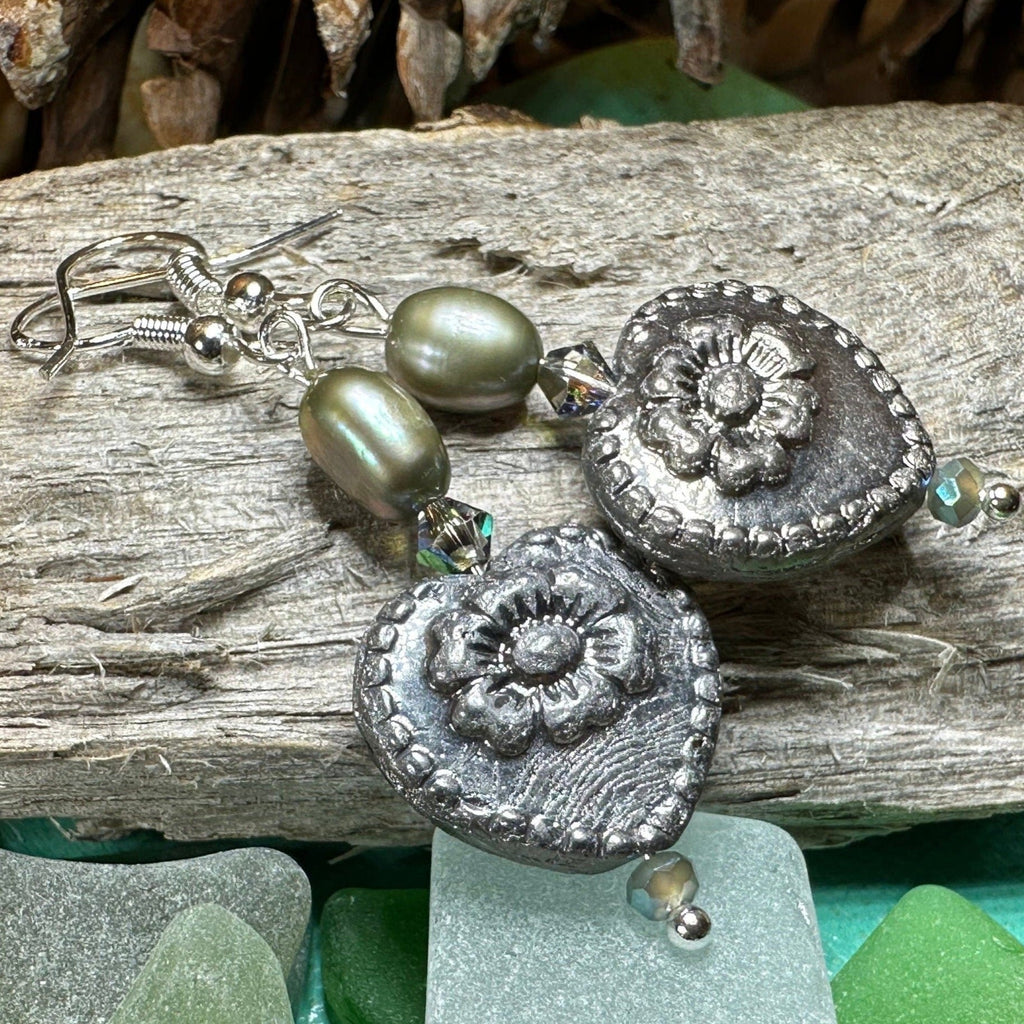 Victorian Pearl Earrings