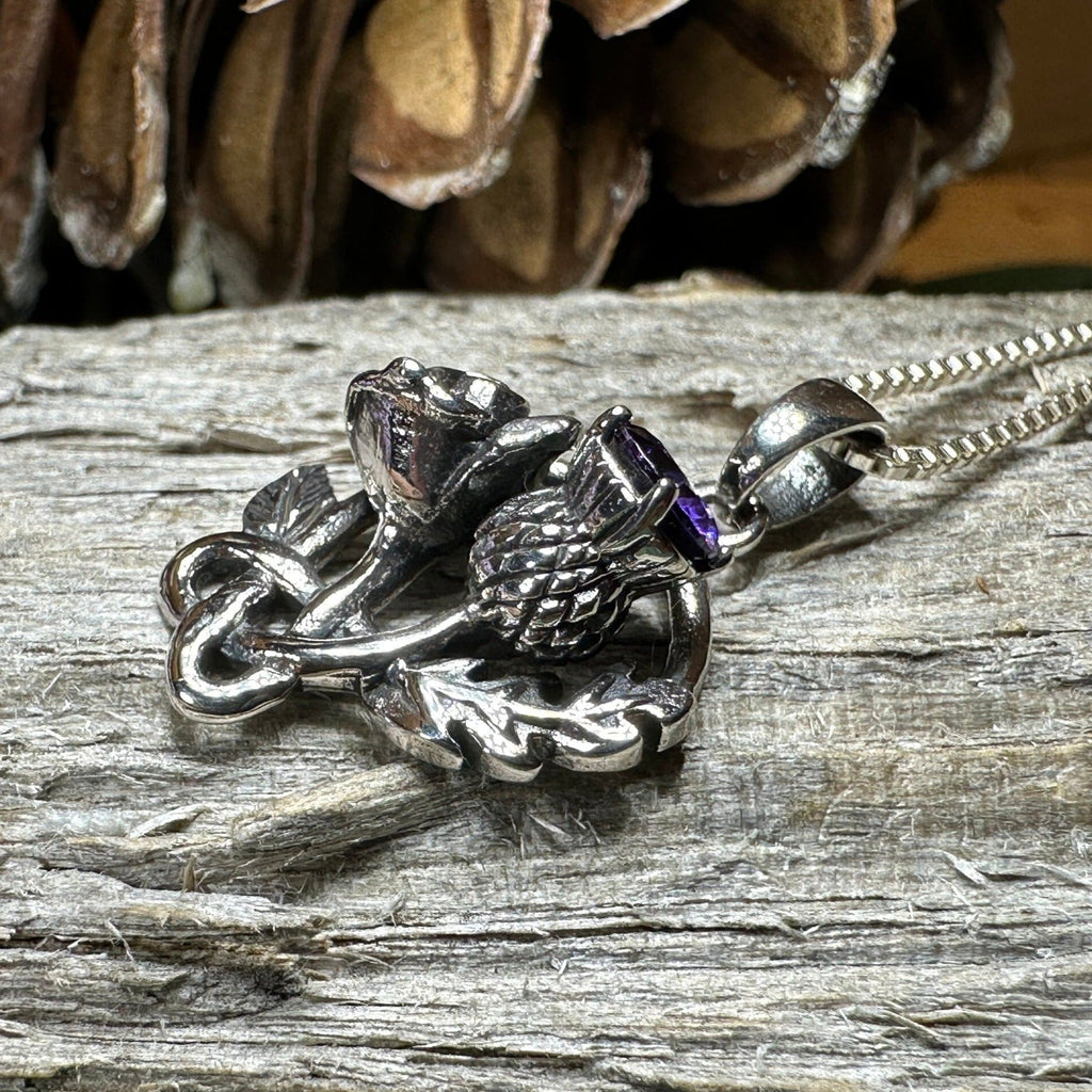 Thistle & Rose Necklace