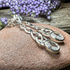 Crisiant Celtic Knot Post Earrings