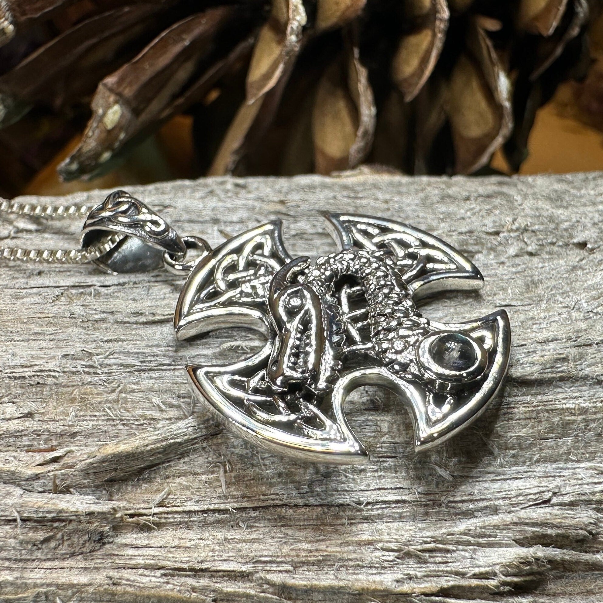 Dragonheart Celtic Cross Necklace