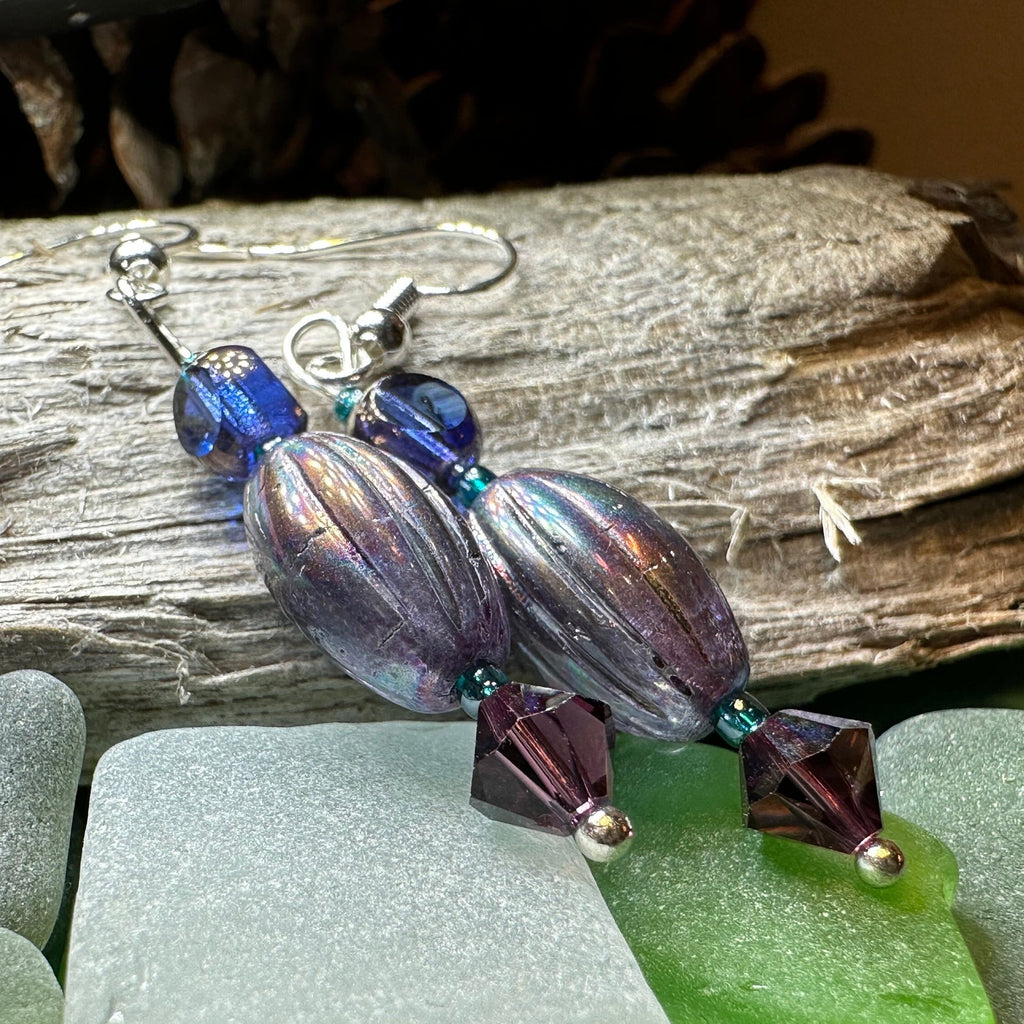 Summer Rain Crystal Earrings