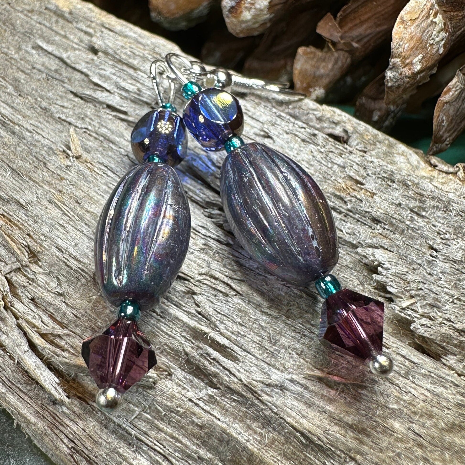 Summer Rain Crystal Earrings