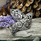Iona Dove Trinity Knot Brooch