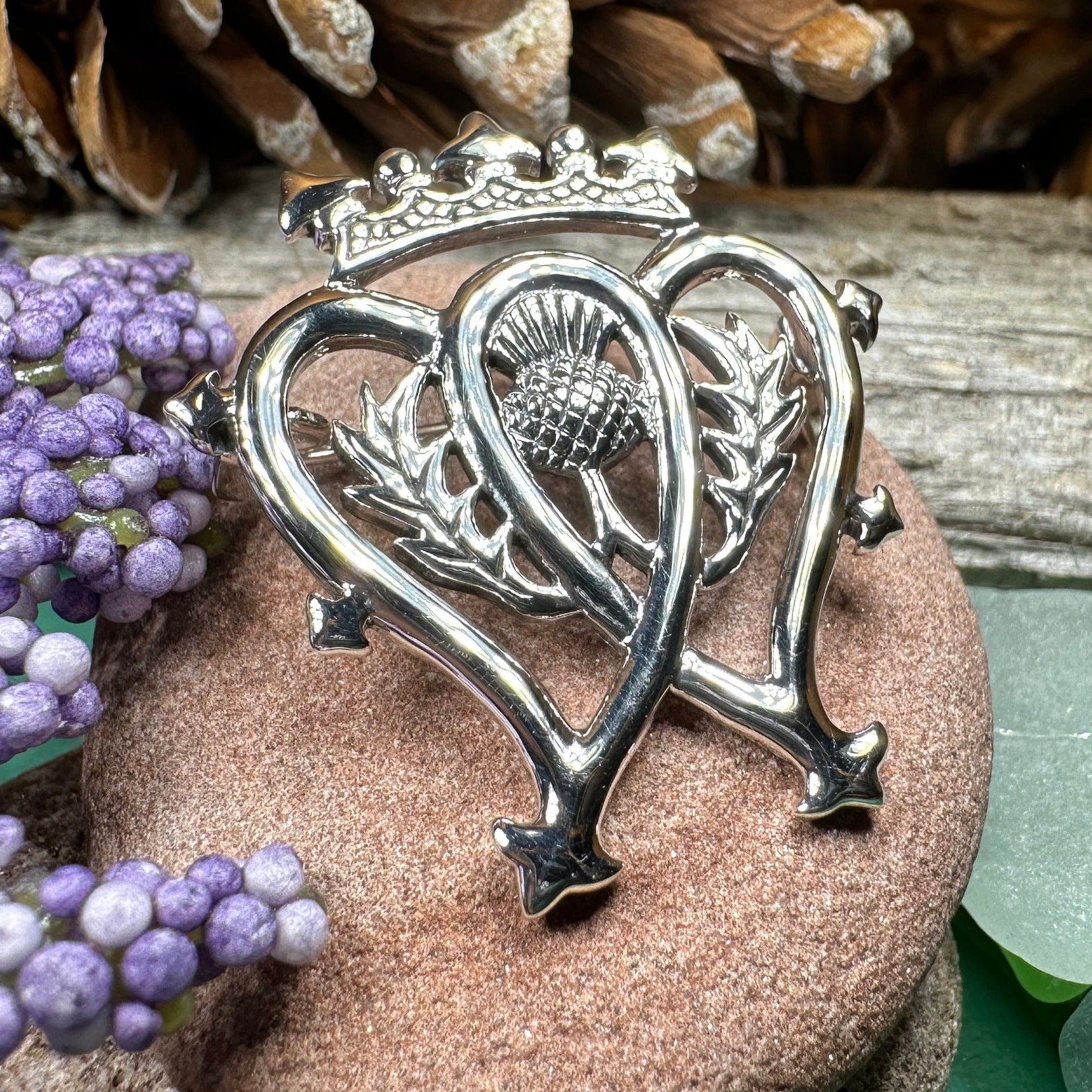 Traditional Scottish Luckenbooth Brooch