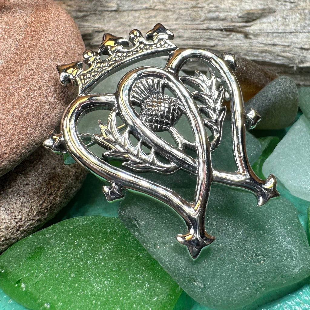 Traditional Scottish Luckenbooth Brooch