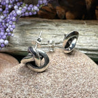 Vaylia Celtic Knot Post Earrings