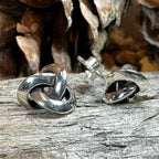 Vaylia Celtic Knot Post Earrings