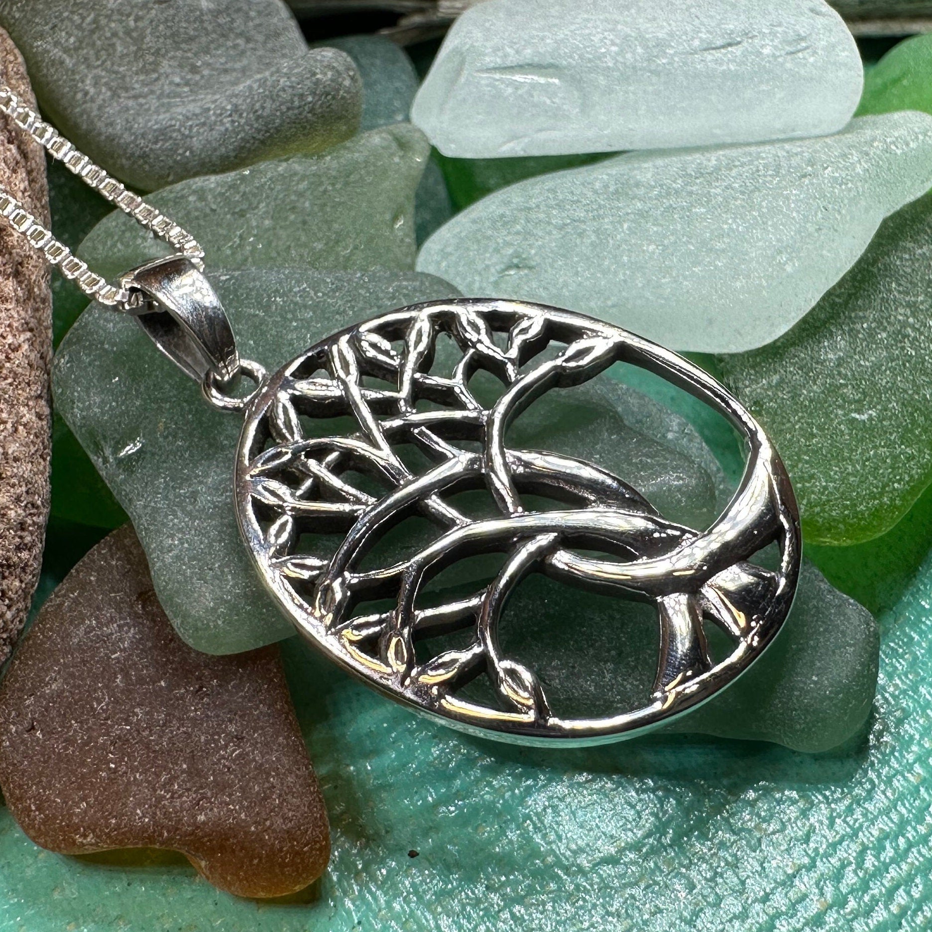 Unity Celtic Tree of Life Necklace