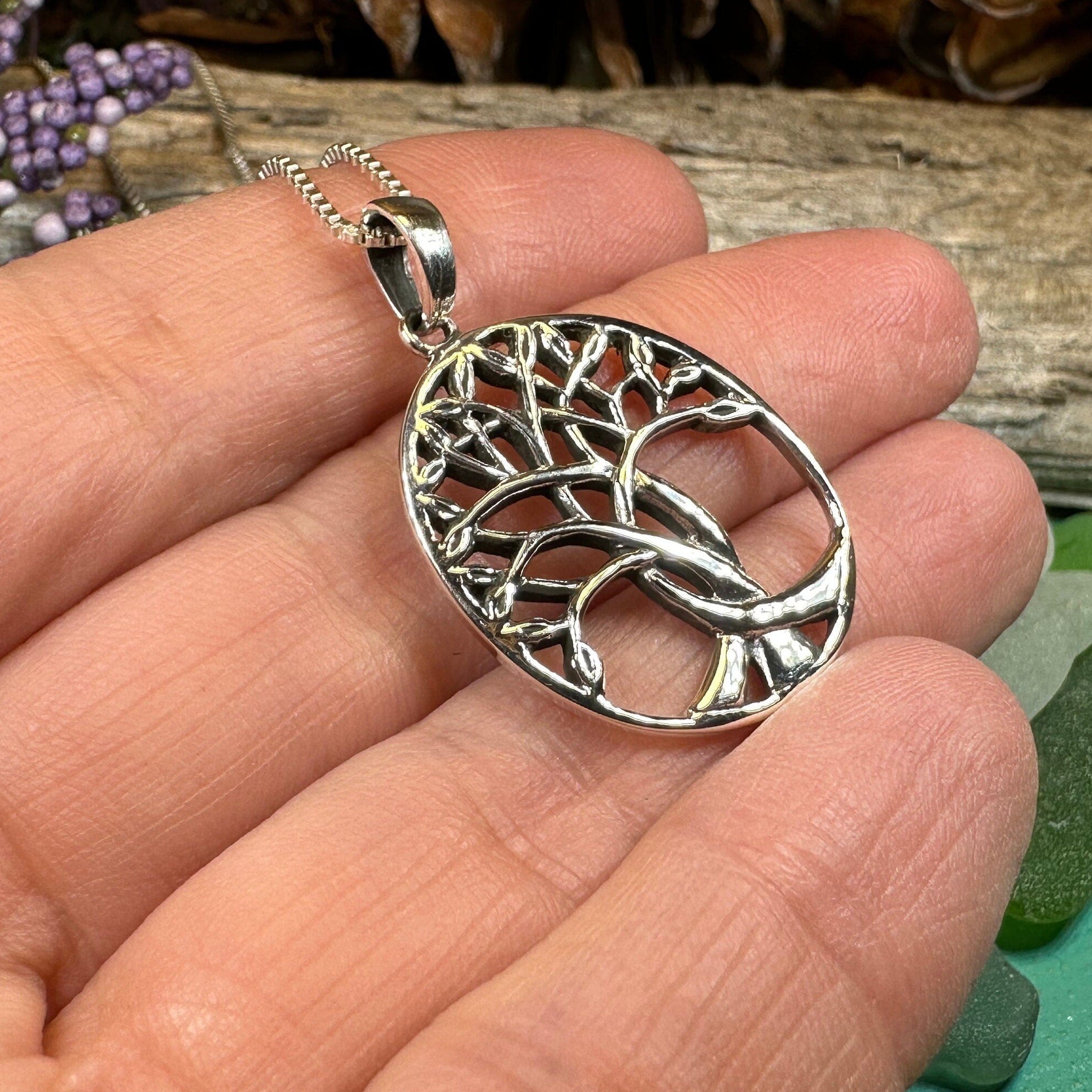 Unity Celtic Tree of Life Necklace