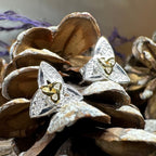 Elegance Trinity Knot Earrings