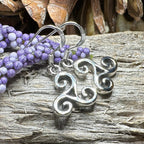 Siôn Celtic Spiral Earrings