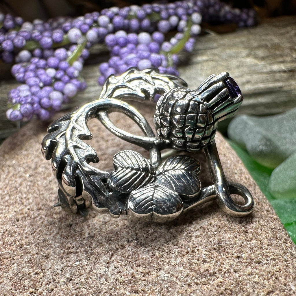 Thistle & Shamrock Brooch