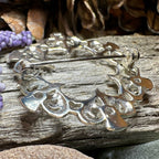 Arran Amethyst Thistle Brooch