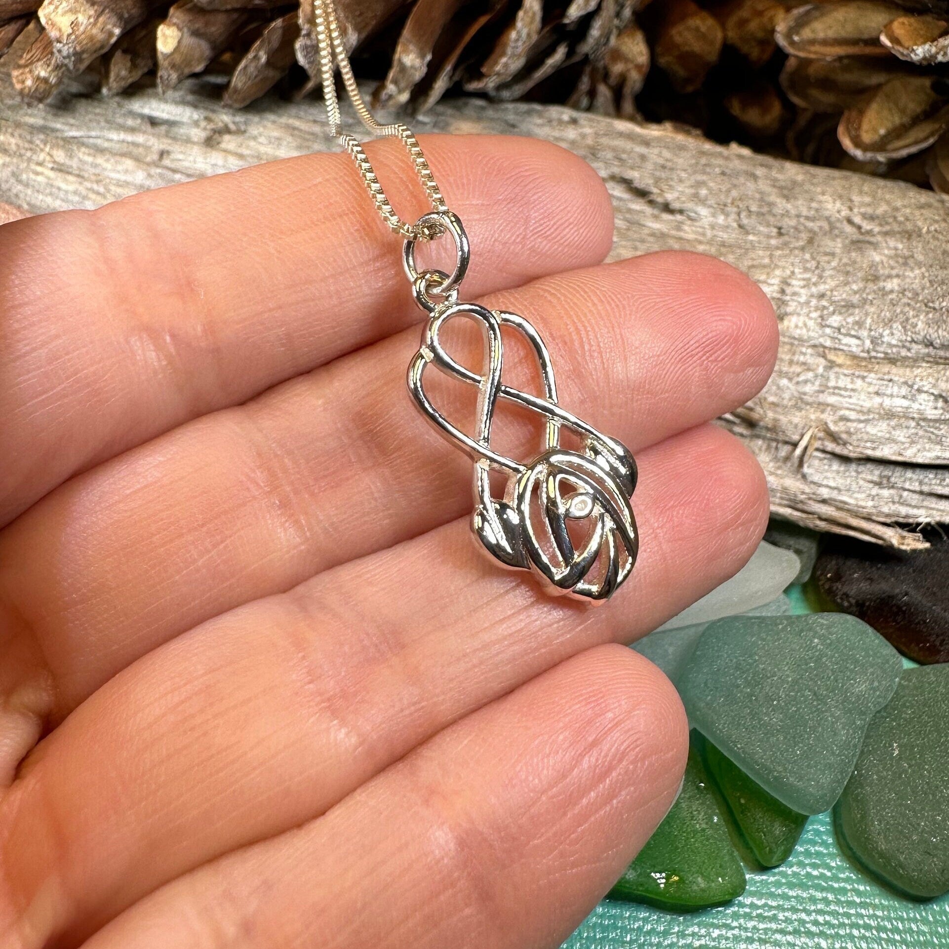 Joellen Mackintosh Rose Necklace